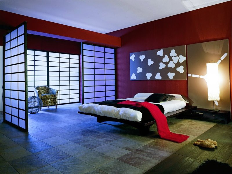 thiết kế nội thất phòng ngủ kiểu Nhật