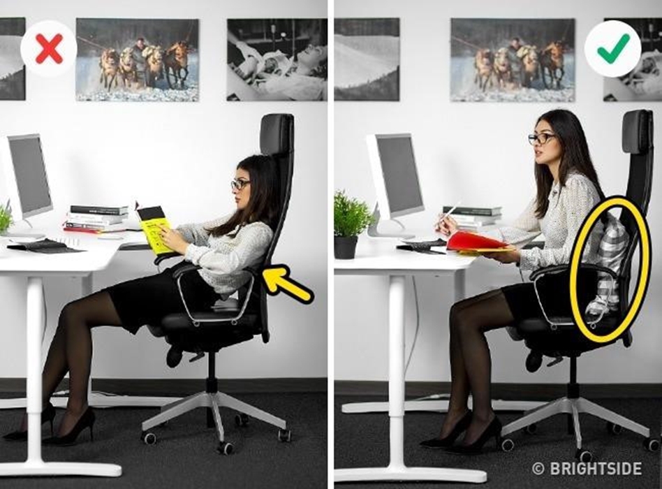 6 Bí kíp chống đau lưng, mệt mỏi cho ai làm việc văn phòng